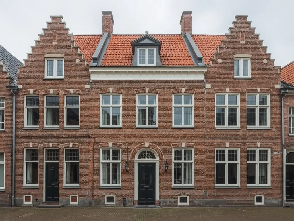 Vrijstaande woning in Vught met nieuwe witte kunststof kozijnen