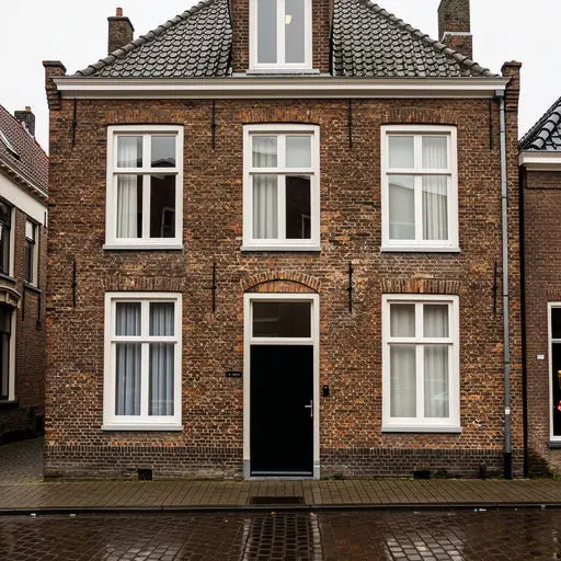 Moderne nieuwbouwwoning in Eindhoven Meerhoven met strakke antraciet kunststof kozijnen door specialist geplaatst